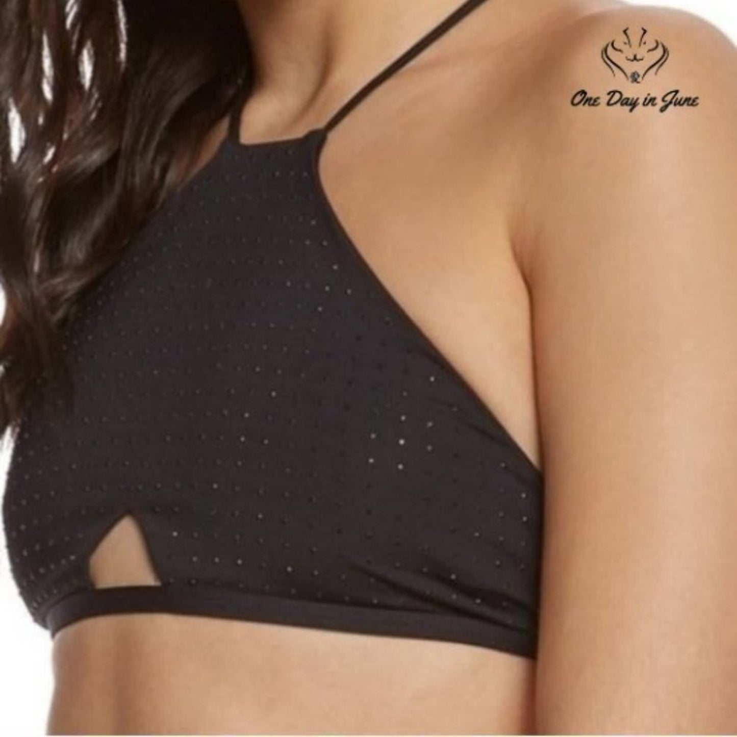 Tavik Rylan Studded Halter Top Size L