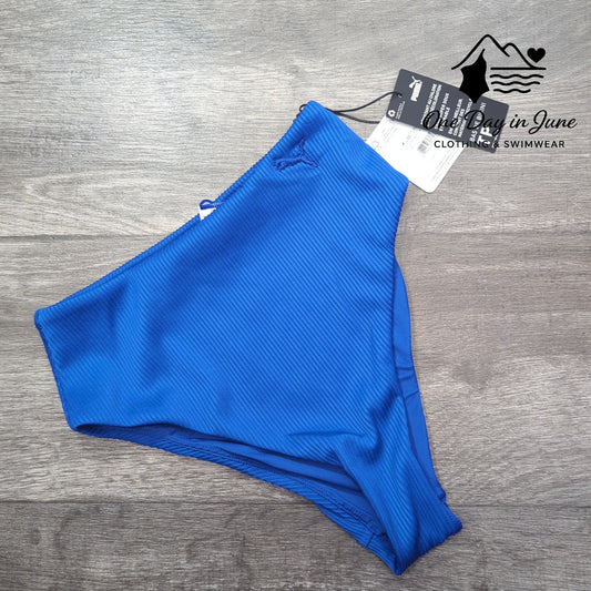 Puma Ribbed High Cut Bikini Bottom Size XS