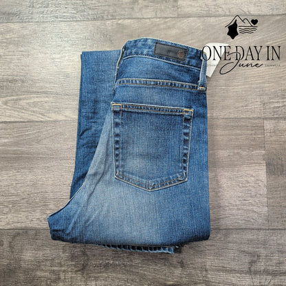 AG Adriano Goldschmied AG-ED Straight Leg Jeans Medium Wash NWT Size 4 (27)