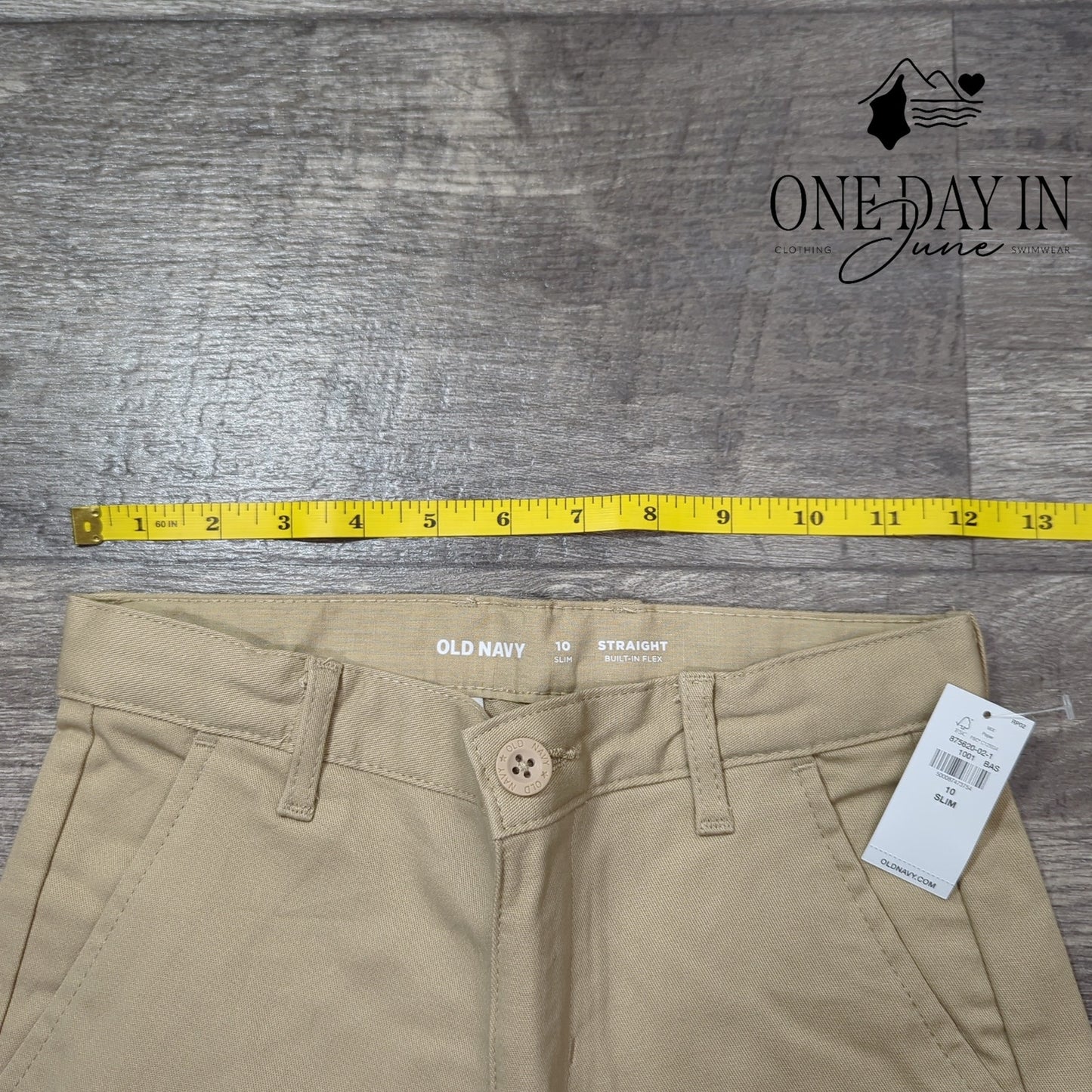 Old Navy Slim Straight Chino Pants Size 10