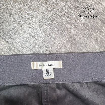 Sophie Max Comfort Waist Faux Suede Mini Skirt Size M
