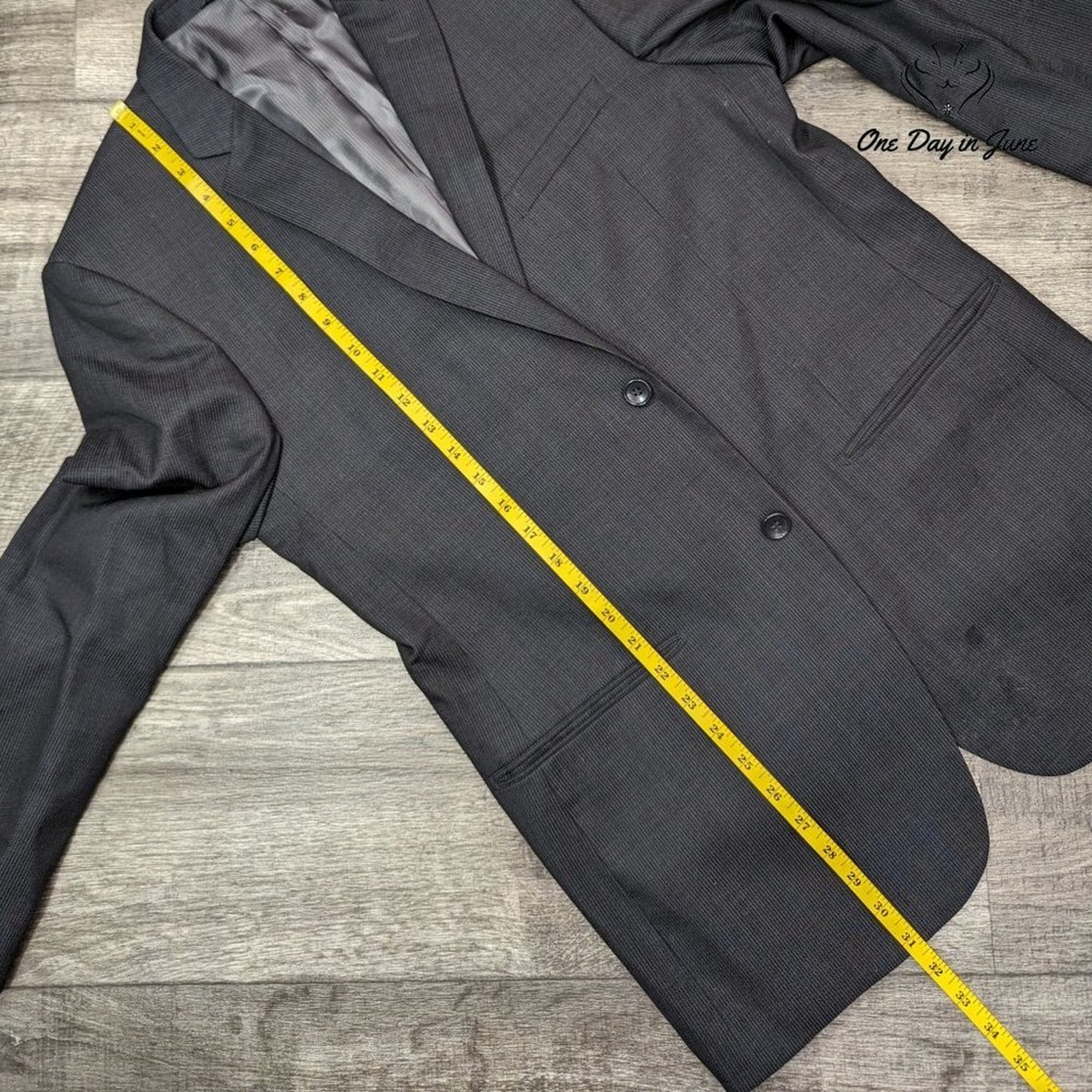 Prontomoda 2 Button Blazer Size 40R