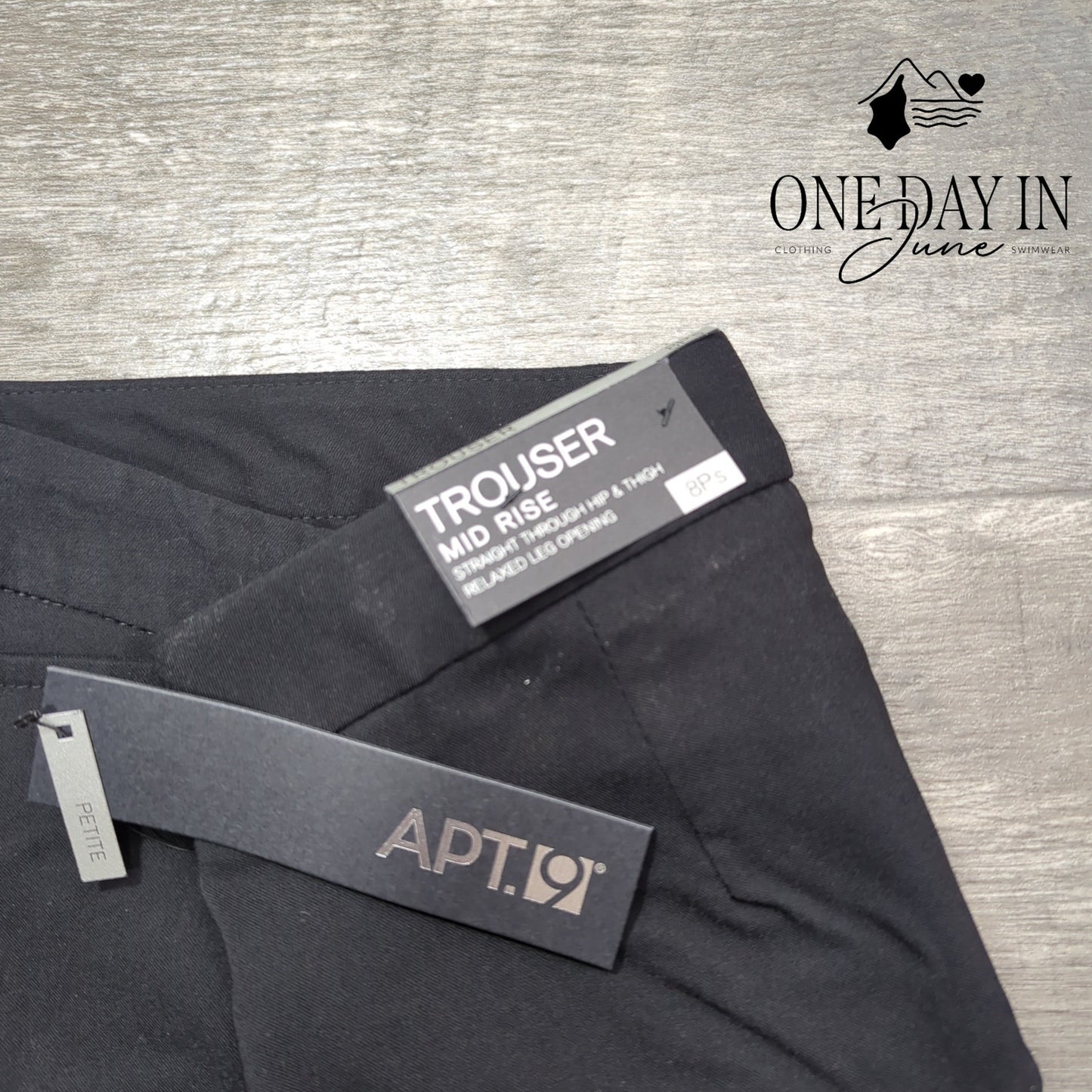 Apt. 9 Mid Rise Trouser Pants Size 8Ps