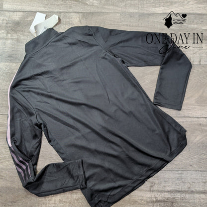 Adidas Tiro 21 Track Jacket Black Clear Pink NWT $50 Size S