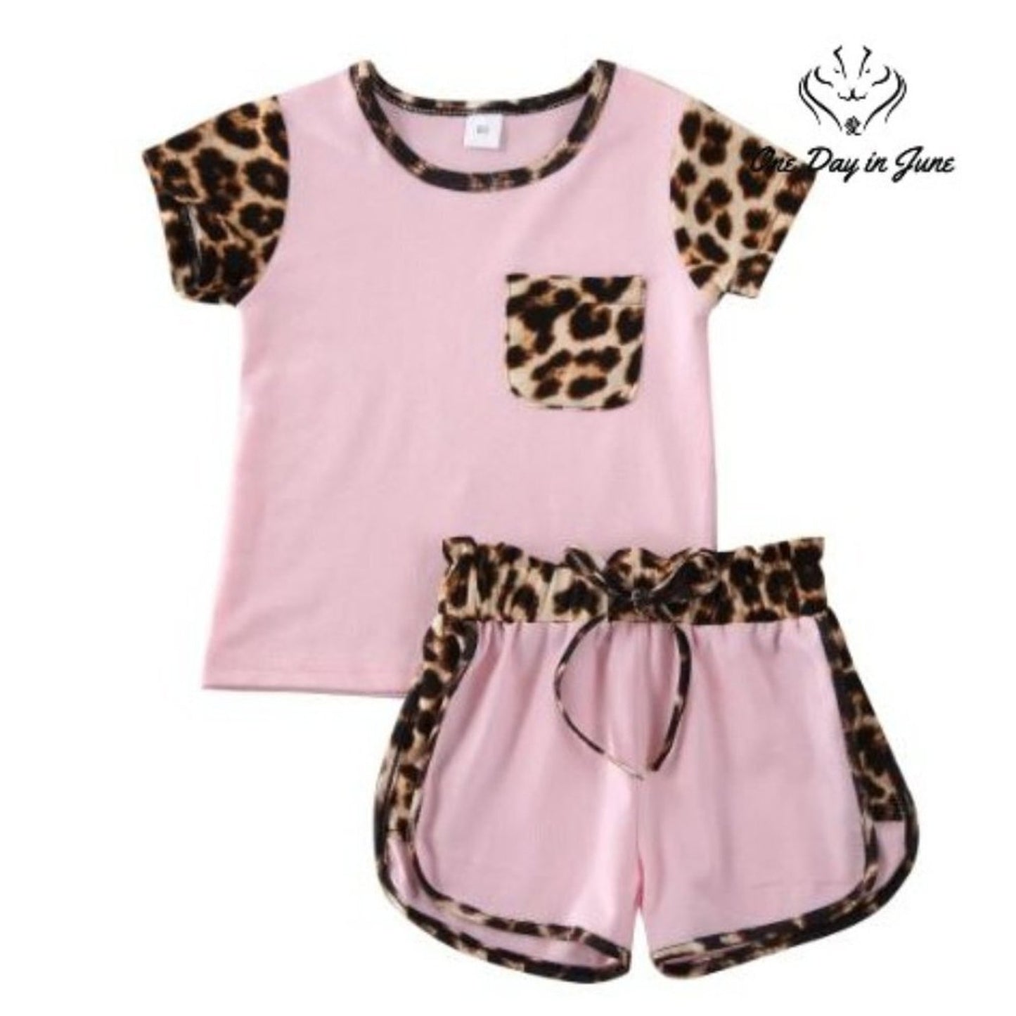 Hirigin Short Sleeve Shorts Set Size 90 (2-3)
