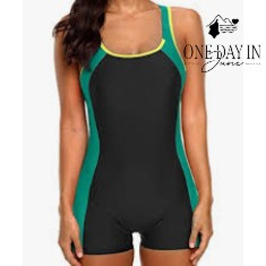CharmLeaks Boyshort One Piece Swimsuit Size L