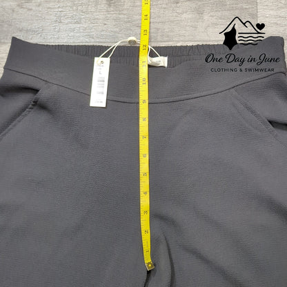 Max Studio Pull On Wide Leg Crop Pants Size L