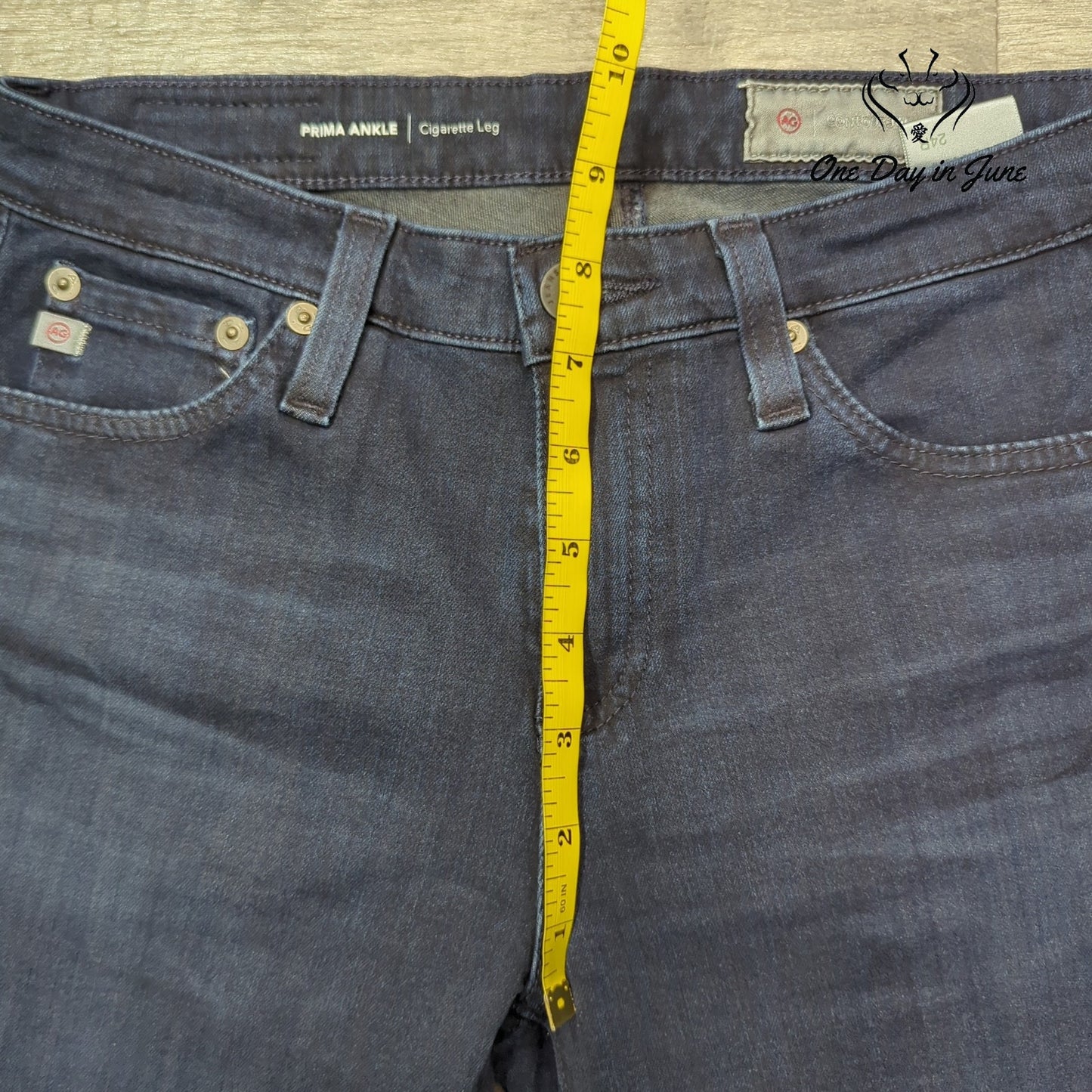 Adriano Goldschmied Prima Ankle Cigarette Leg Jeans Size 24 (0)