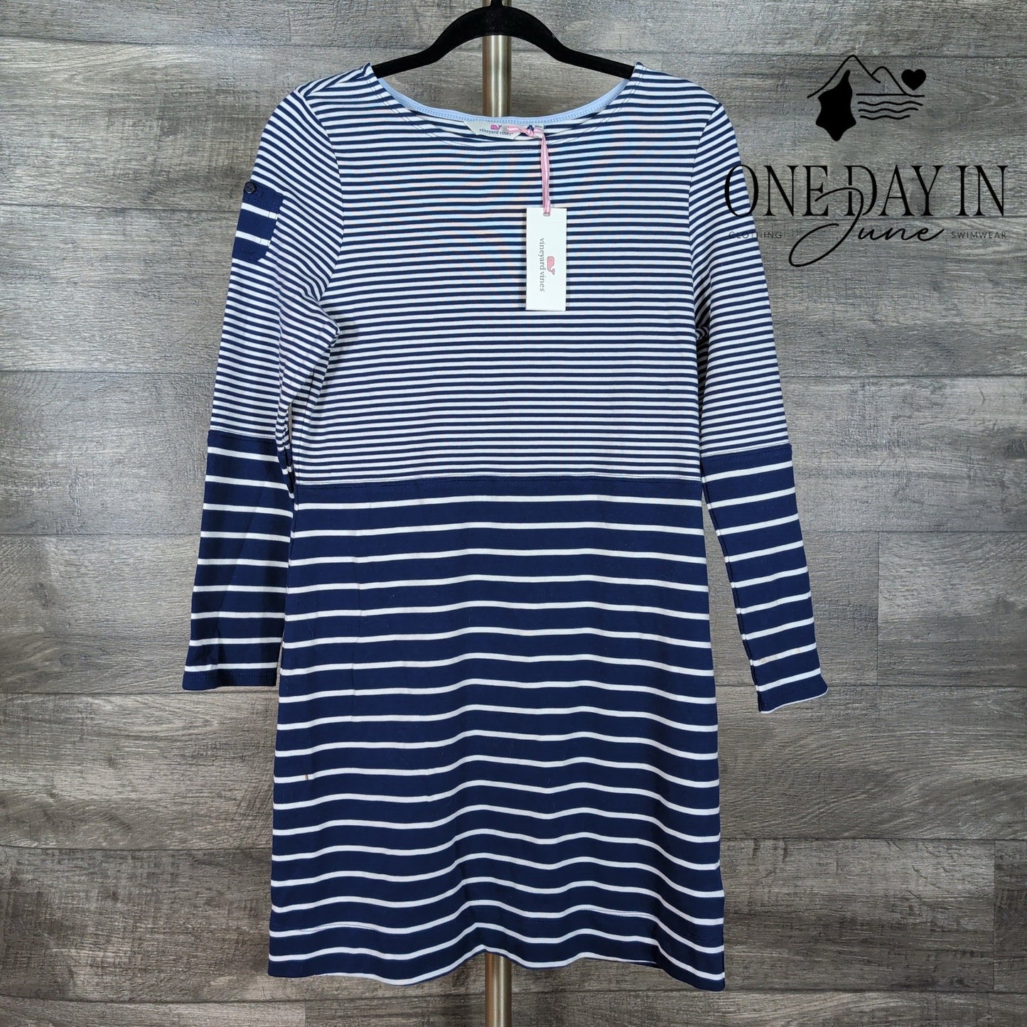 Vineyard Vines Deep Bay Long Sleeve Dress Size XXS