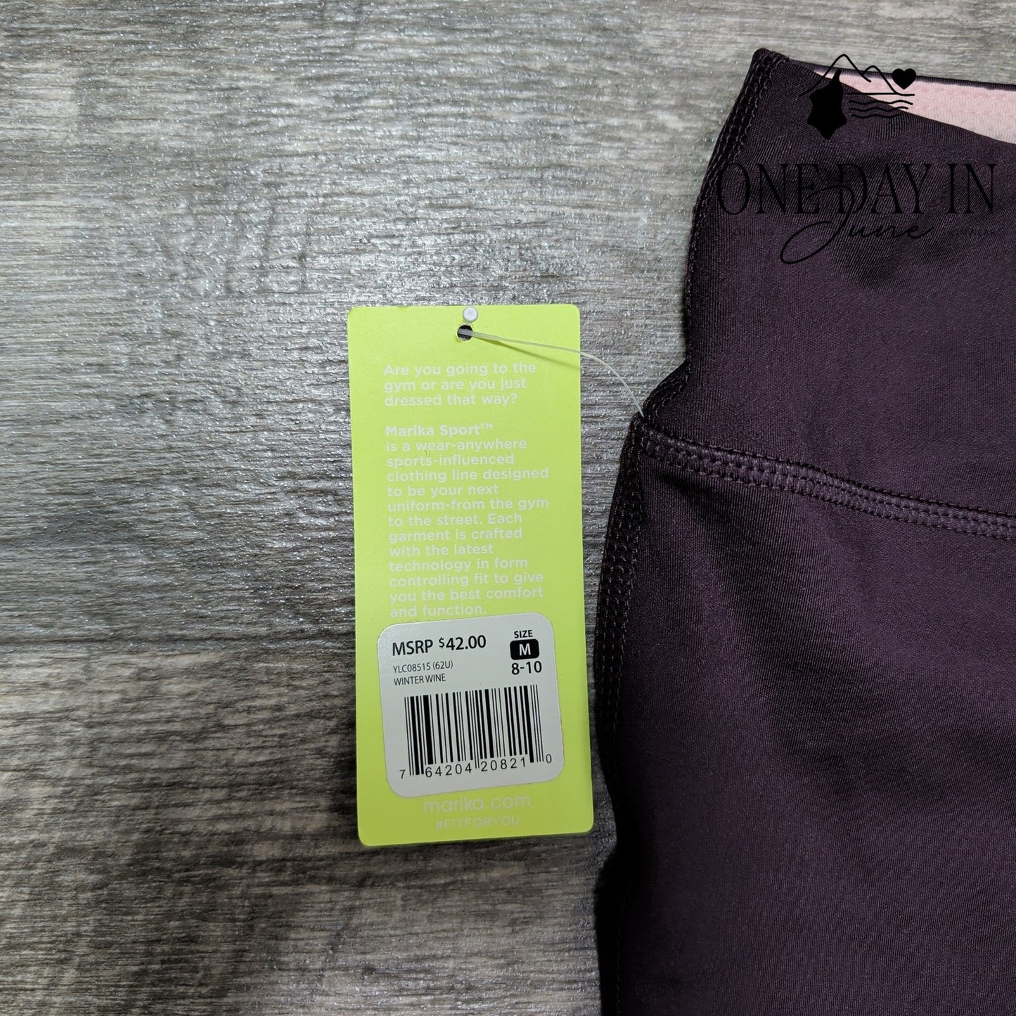 Marika Sport Capri Yoga Pants Size M