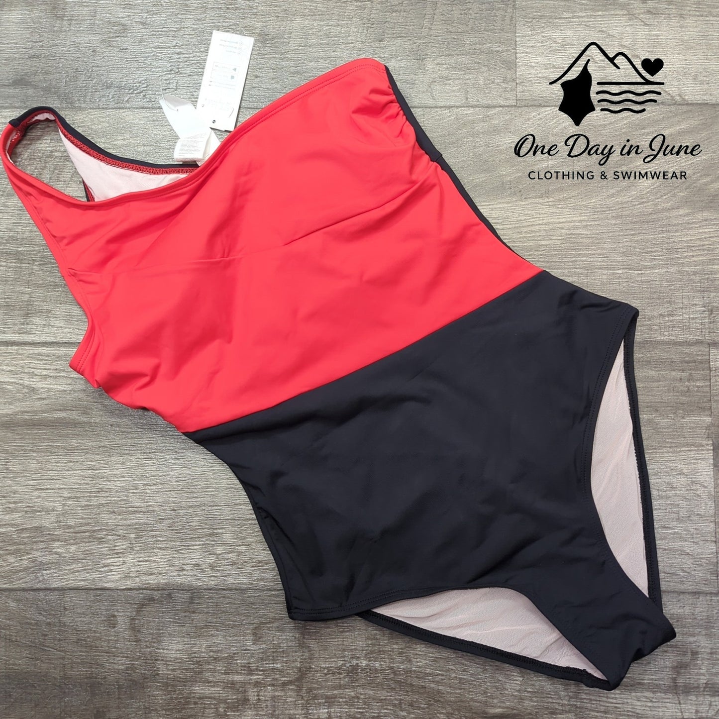 Cupshe One Shoulder One Piece Swiimsuit Size M