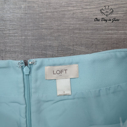 Loft A Line Skirt Size 8