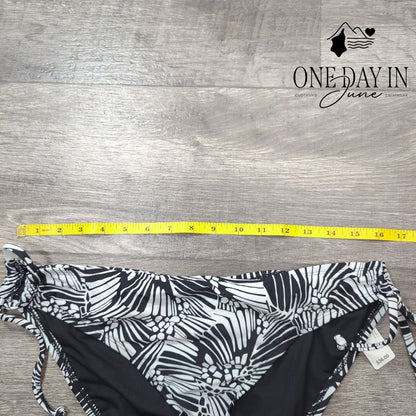 Bisou Bisou Tie Side Bikini Swimsuit Size XL