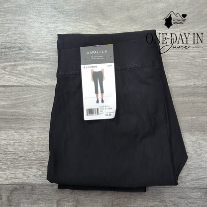 Rafaella Pull on Capri Pants Size 8