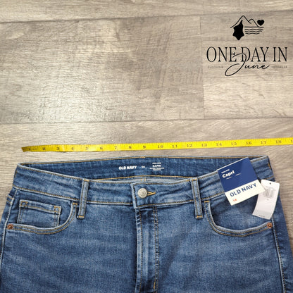 Old Navy High Rise Capri Jeans Size 14