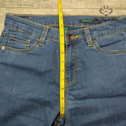 Benetton Vintage Skinny Jeans Size 28 (6)