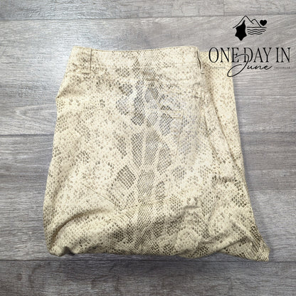 Liz Claiborne Animal Magnatism Straight Leg Pants Size 14