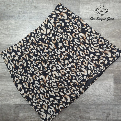 H&M Animal Print Mini Skirt Size M