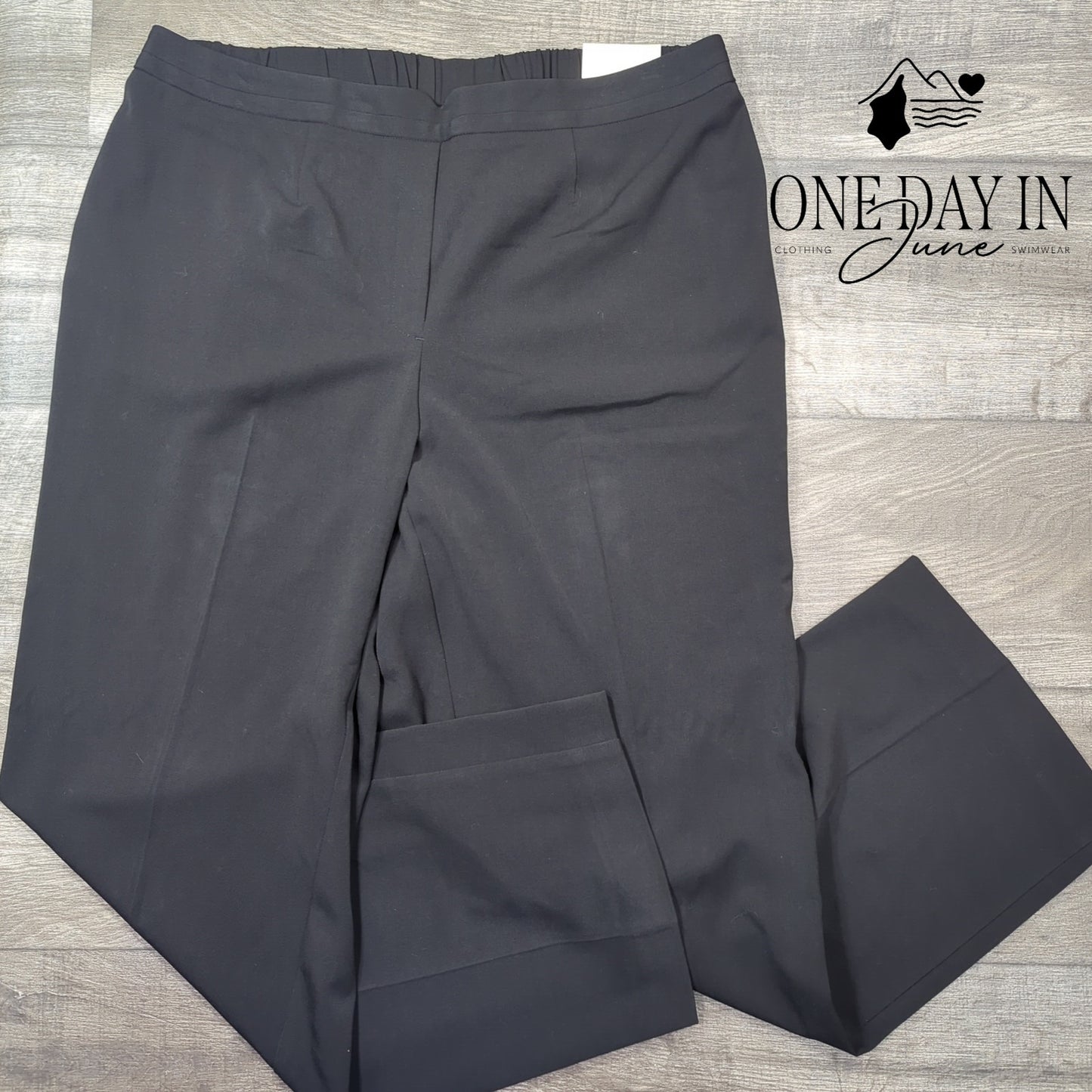 Requirements Plus Size Wide Leg Pants Size 16W