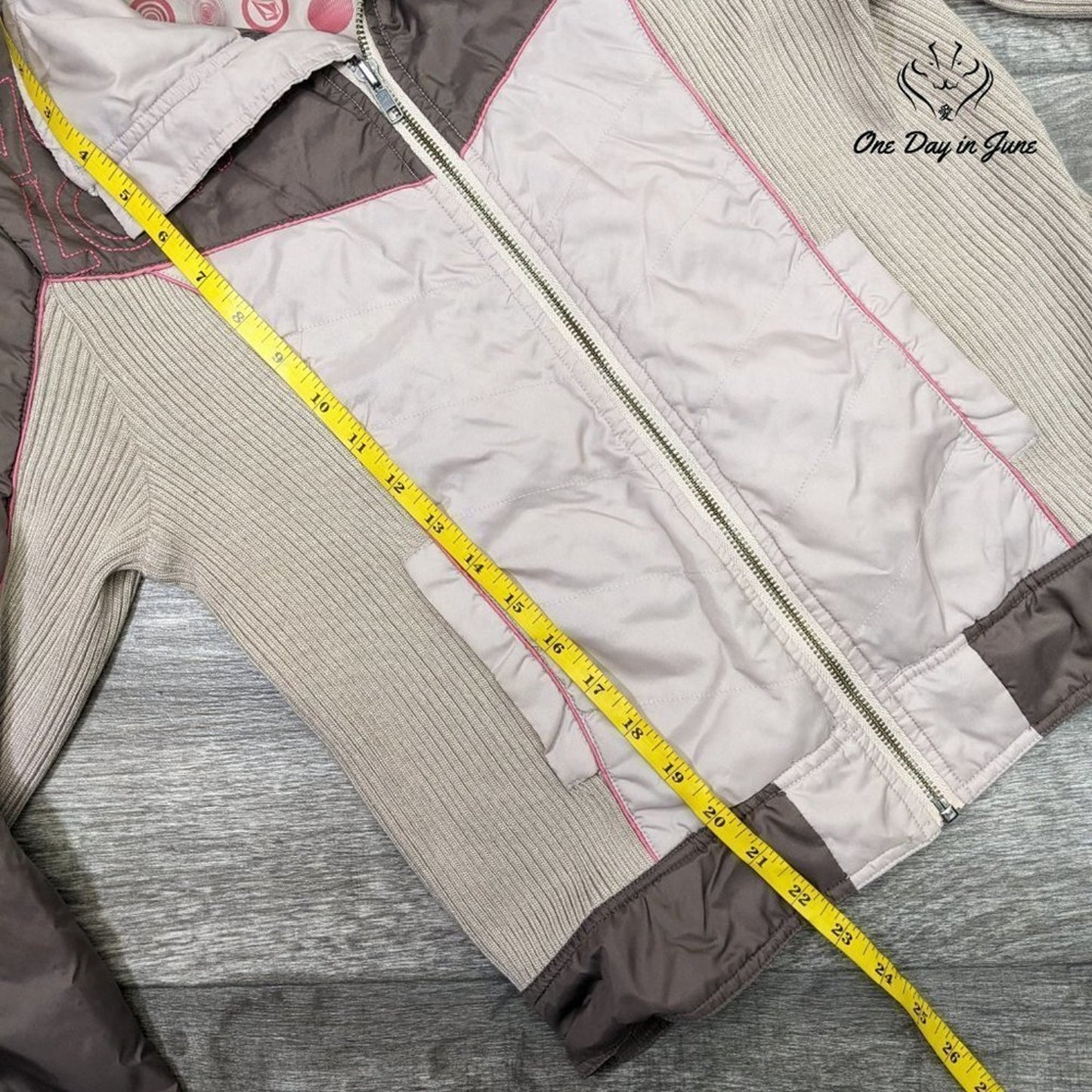 Volcom Zip Front Jacket Size L