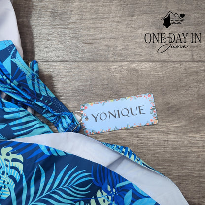 Yonique Plus Size Boyshort Tankini Swimsuit Size 22W