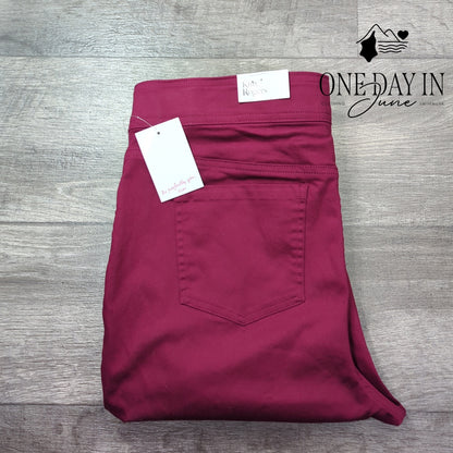 Kim Rogers Pull On Super Stretch Straight Leg Pants Size 14