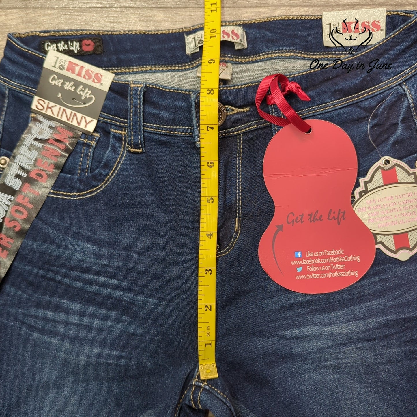 1st Kiss Juniors Skinny Jeans Size 7