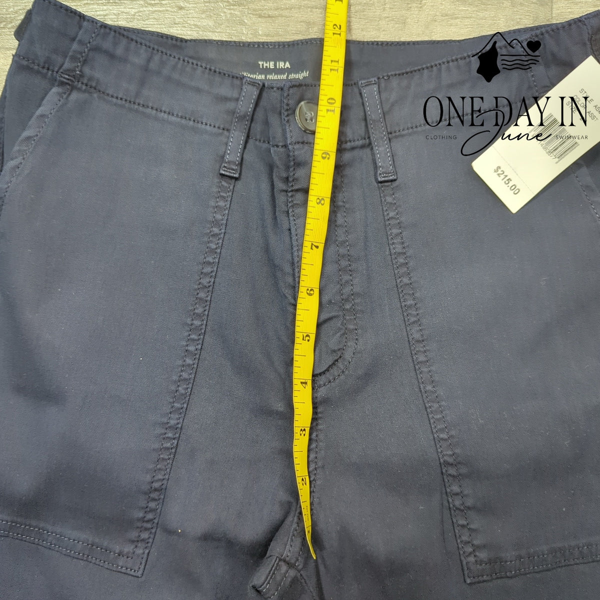 AG Adriano Goldschmied The Ira Utilitarian Straight Cargo Pants NWT $215 Size 4