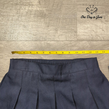 Izod Approved Schoolwear Pleated Skort Navy Blue Regular NWT Size 16 Regular