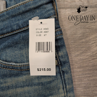 AG Adriano Goldschmied The Mila Ankle Super High Rise Skinny Jeans NWT Size 4