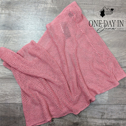 Steve Madden Knit Shawl Size OS