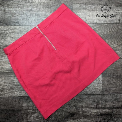 Gap Zip Pocket Mini Skirt Size 10