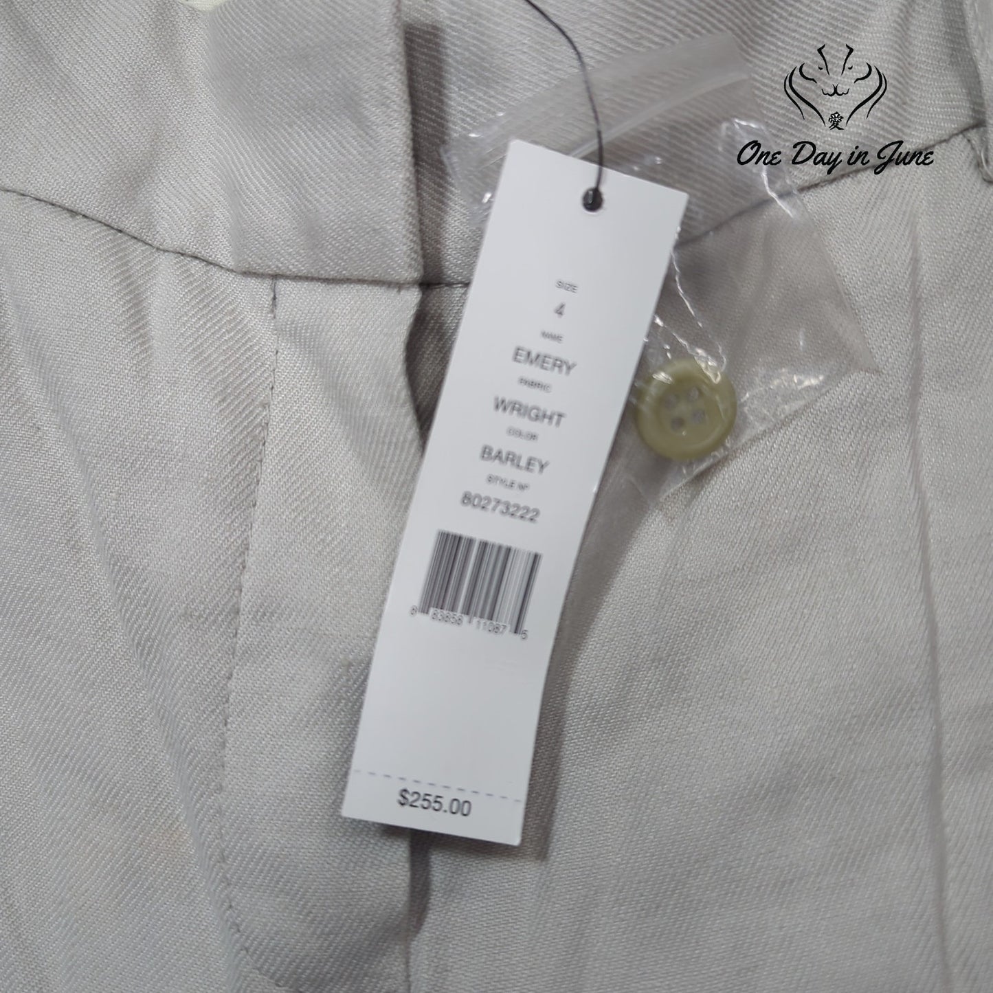 theory Emery Wright Straight Leg Pants Size 4