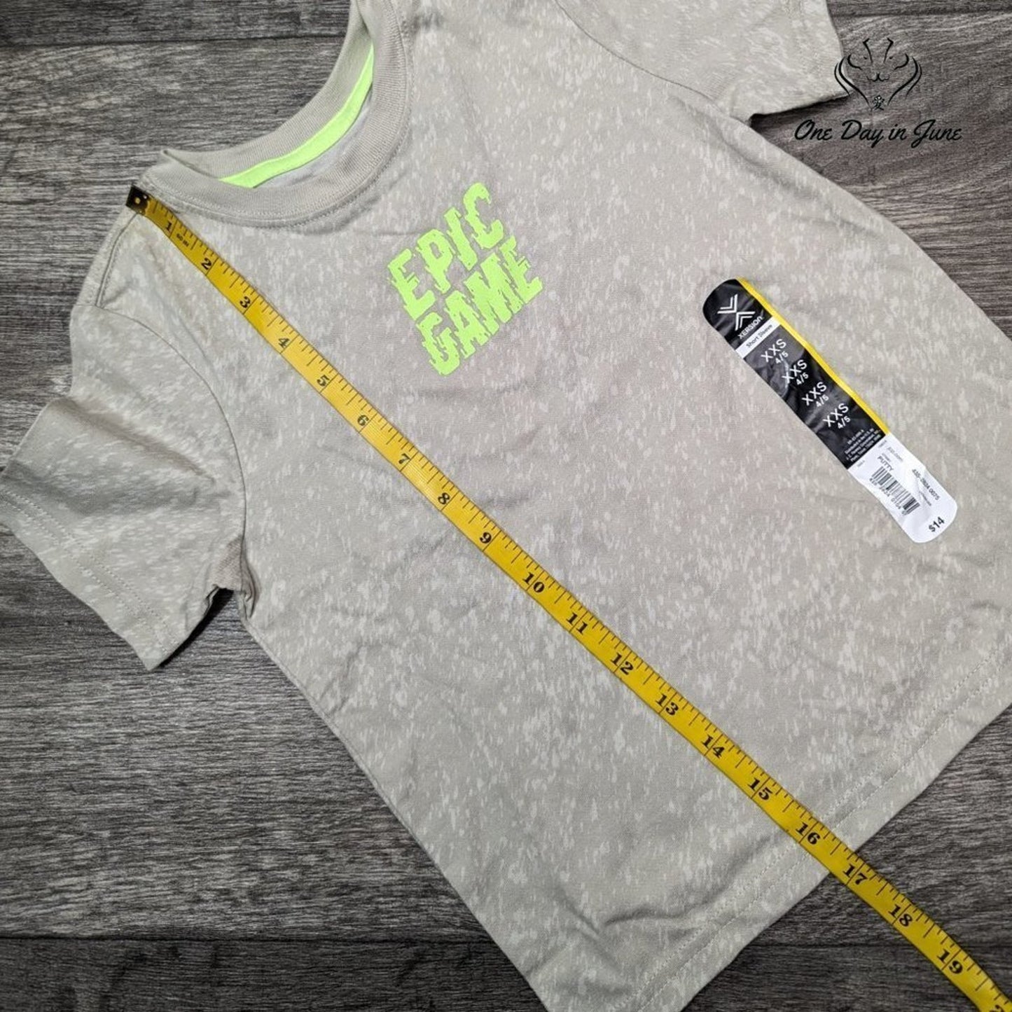 Xersion Epic Games Short Sleeve Tee Size XXS 4/5