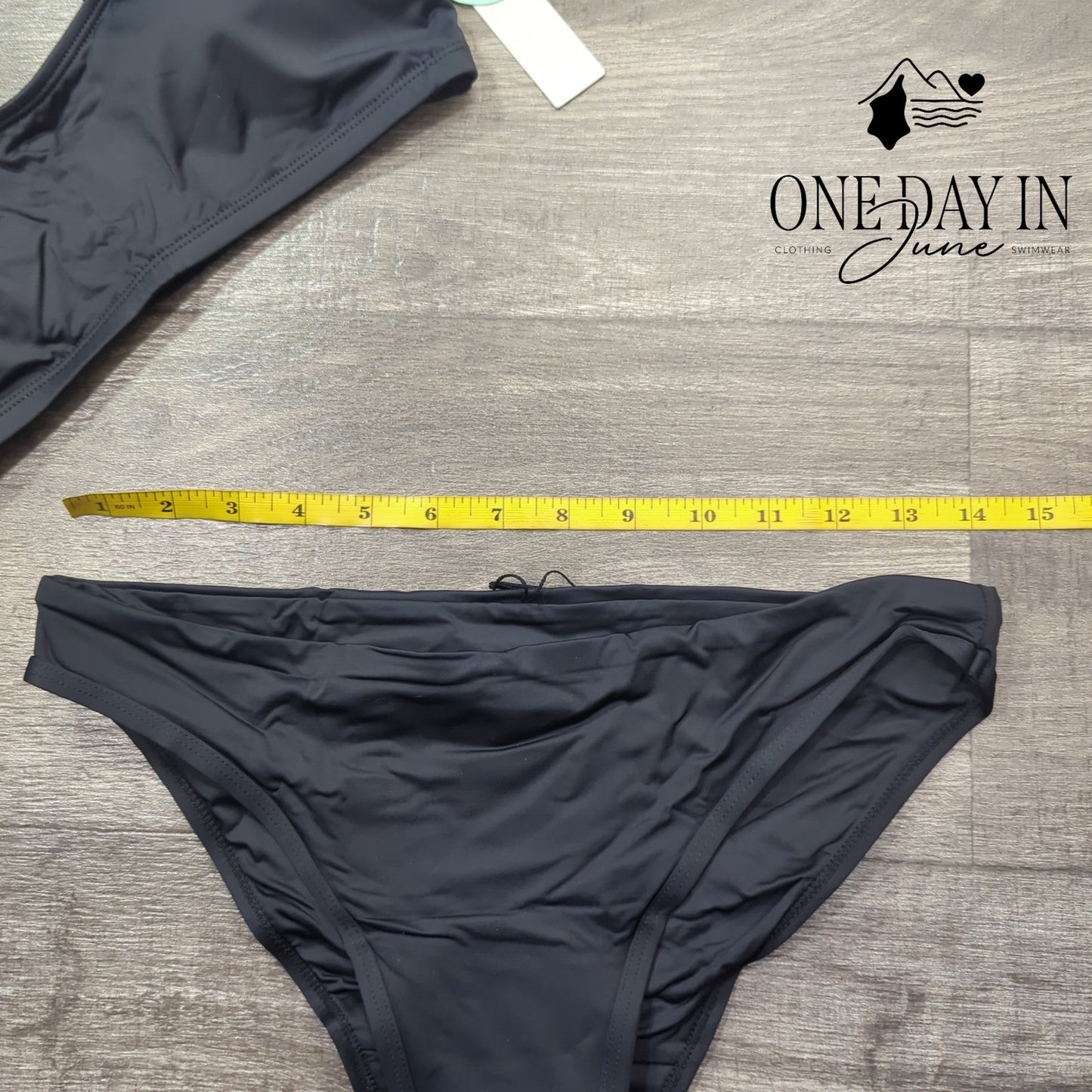 Beautikini Crop Bikini Swimsuit Size S