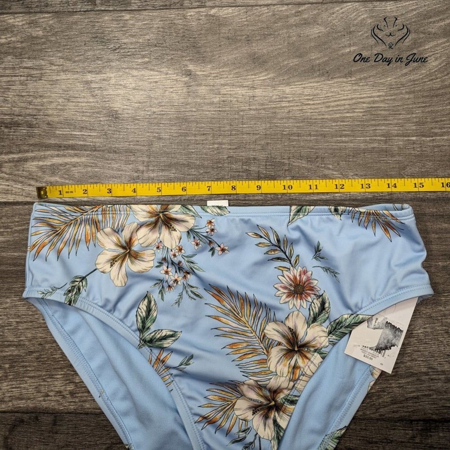 Apt. 9 Floral Bikini Bottom Size M