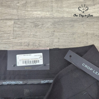 Worthington Plus Size Modern Fit Cropped Pants Size 18W