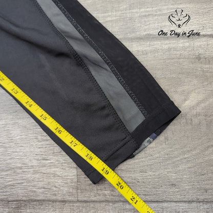 Atmosphere Tight Fit Crop Workout Leggings Black Camo Mesh NWT Size 8