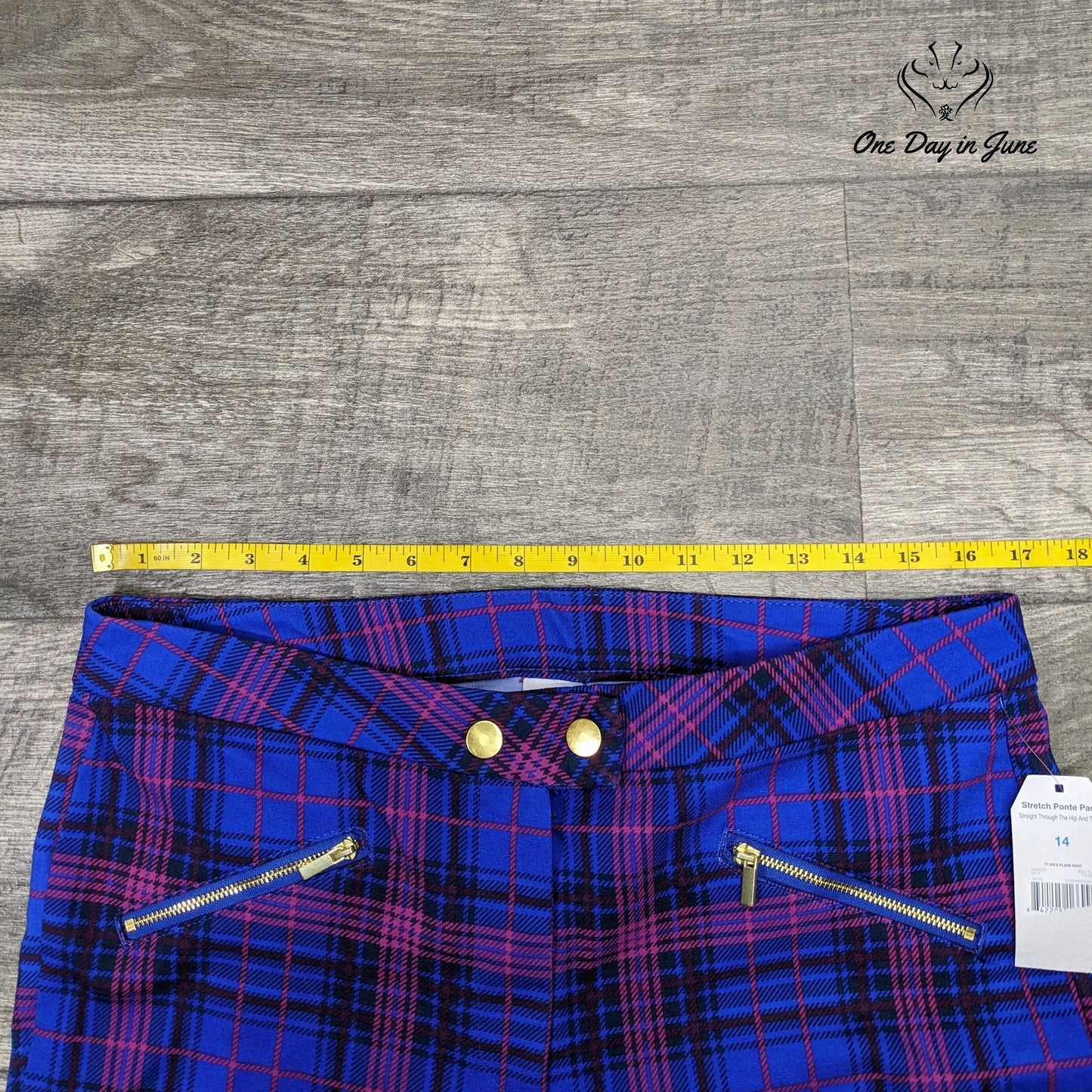 Time & True Cropped Pants Size 14