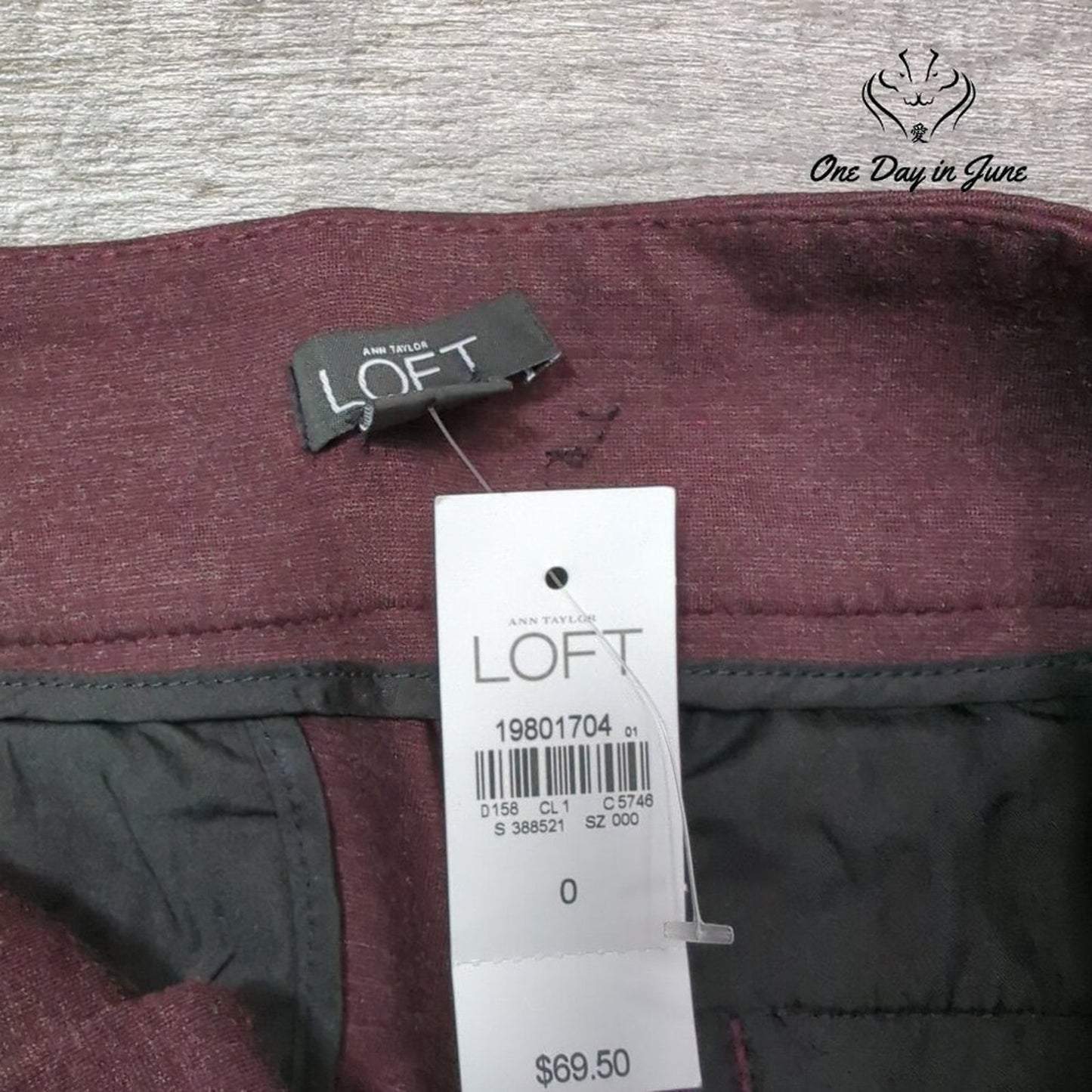 Loft Skinny Fit Dress Pants Size 0