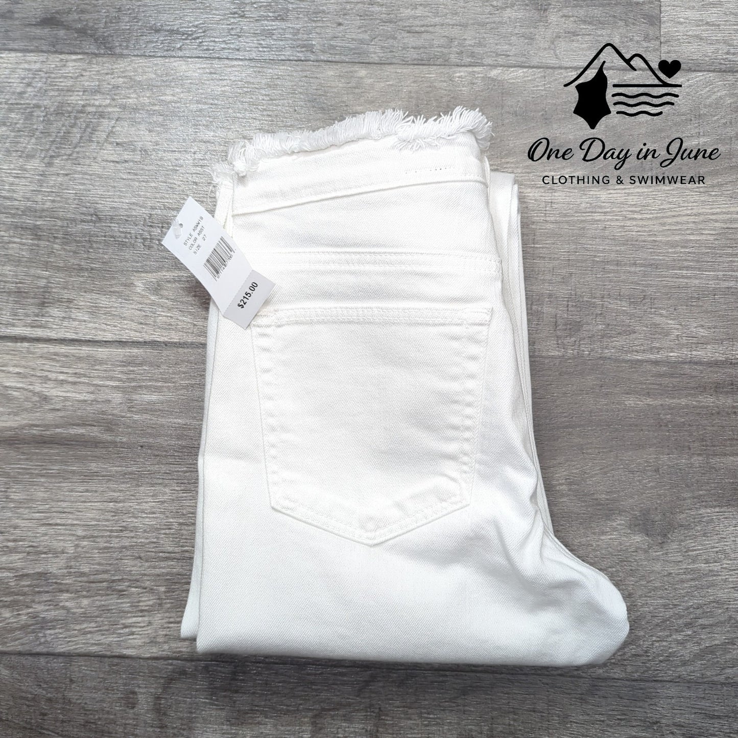 Adriano Goldschmied The Jodi Crop High  Rise Slim Flare Jeans Size 27 (4)