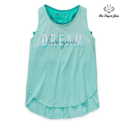 Xersion Girls 2pc U Neck Tank Top Size XXS 4/5