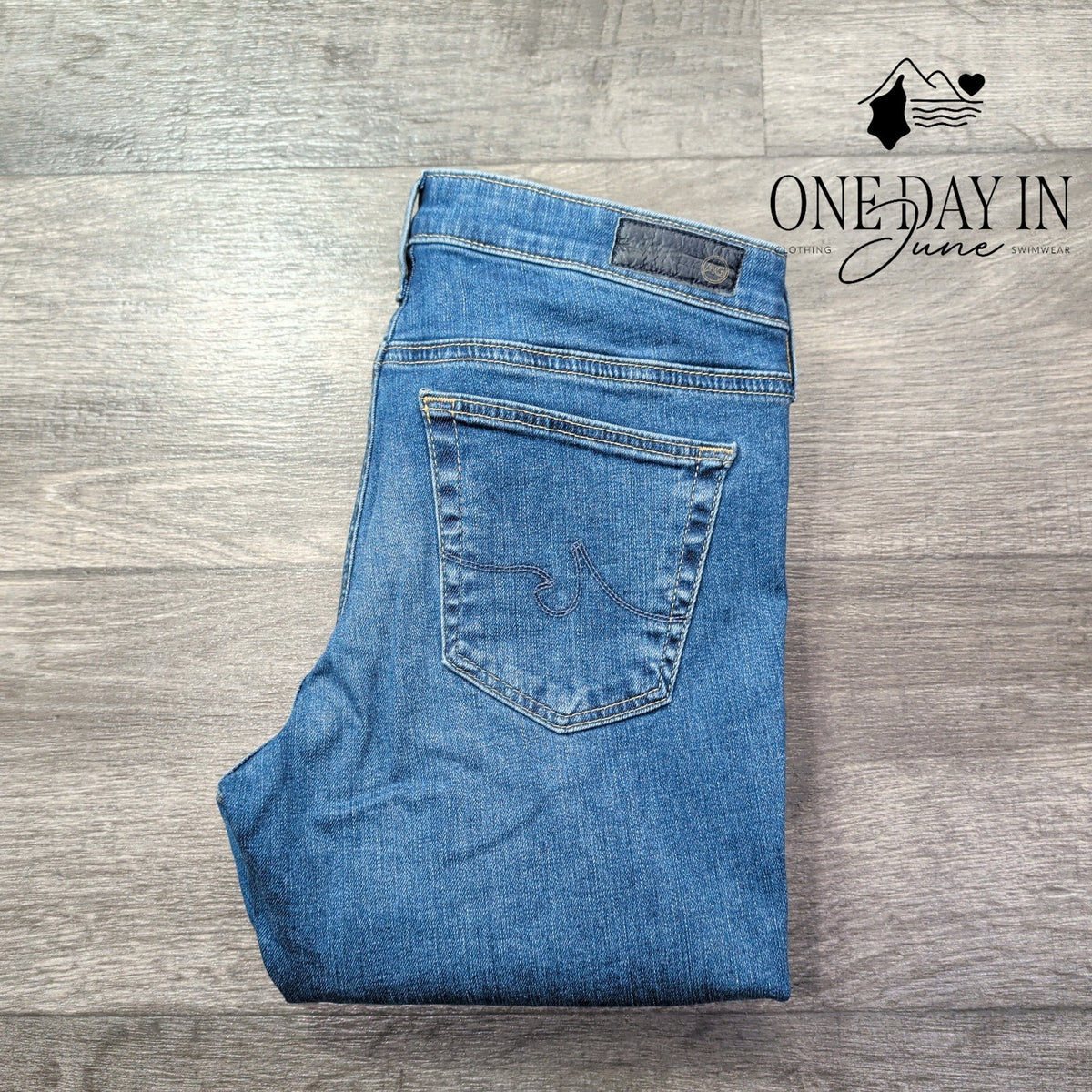 AG Adriano Goldschmied The Legging Super Skinny Jeans Blue NWT $215 Size 4 (27)