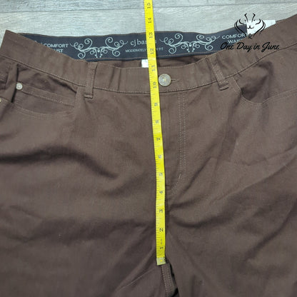 Christopher & Banks Plus Size Comfort Waist Curvy Fit Straight Shorts Size 16W
