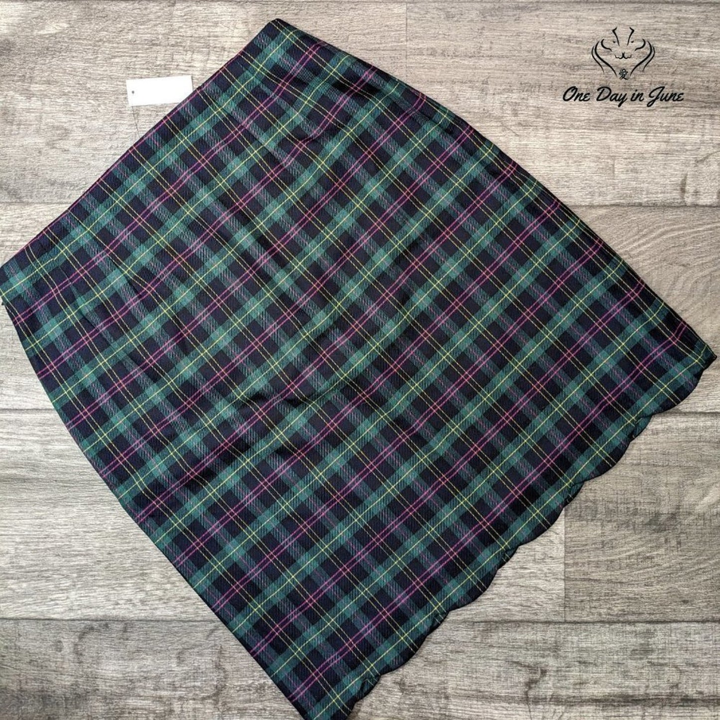 Talbots Plaid Knee Length Skirt Size 6
