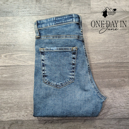 AG Adriano Goldschmied The Sophia High Rise Skinny Jeans Blue NWT Size 4 (27)