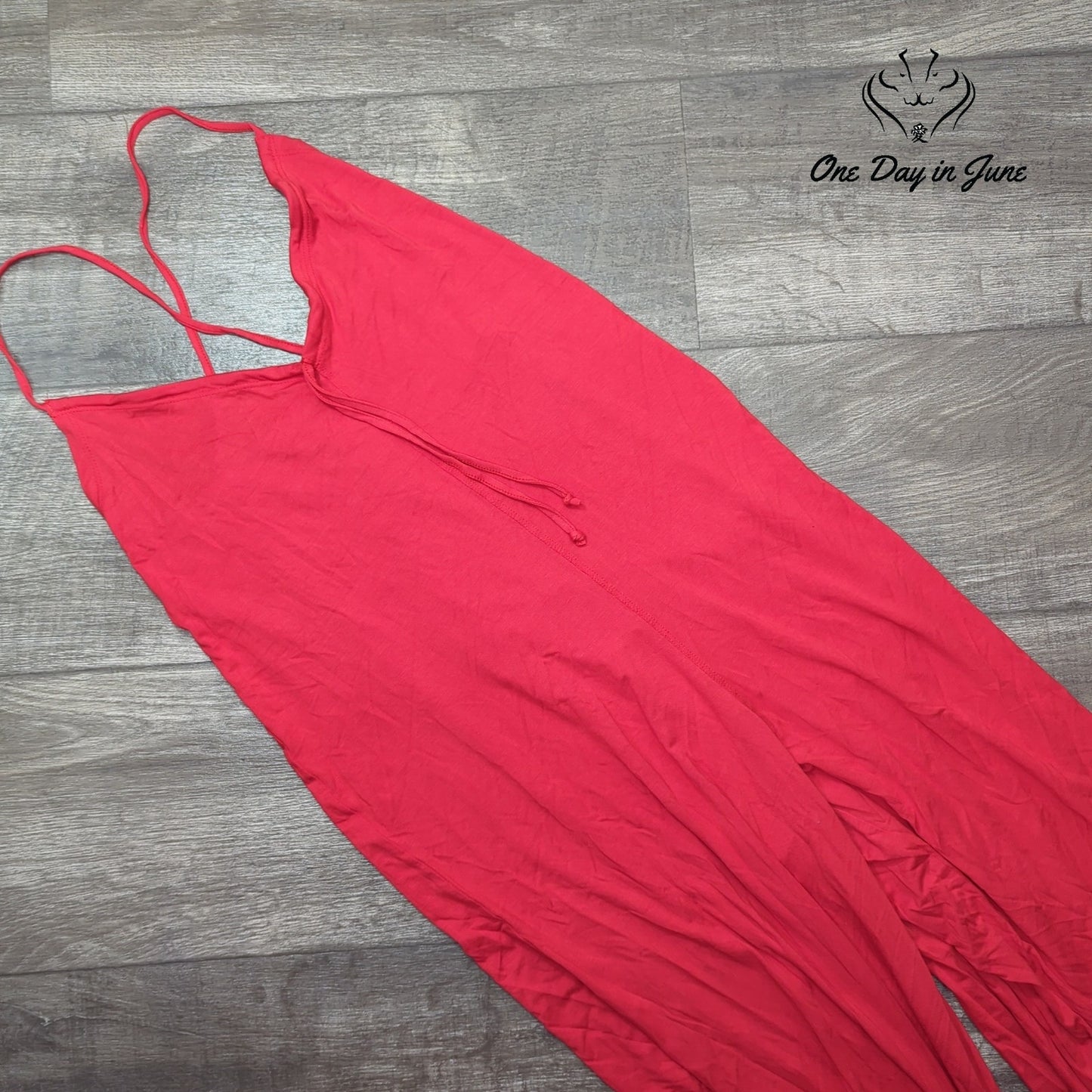 Mono B Spaghetti Strap Jumpsuit Size S