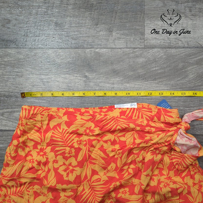 Arizona Jean Co. Juniors Tropical Wrap Skort Size L