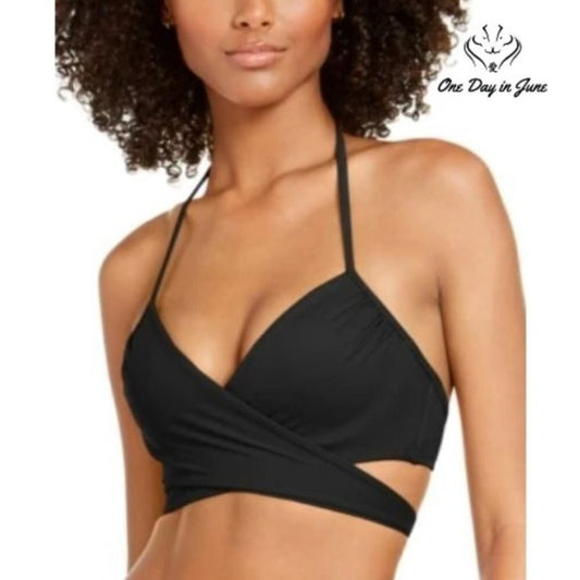 SunDazed Simone Halter Bikini Top Size 32D