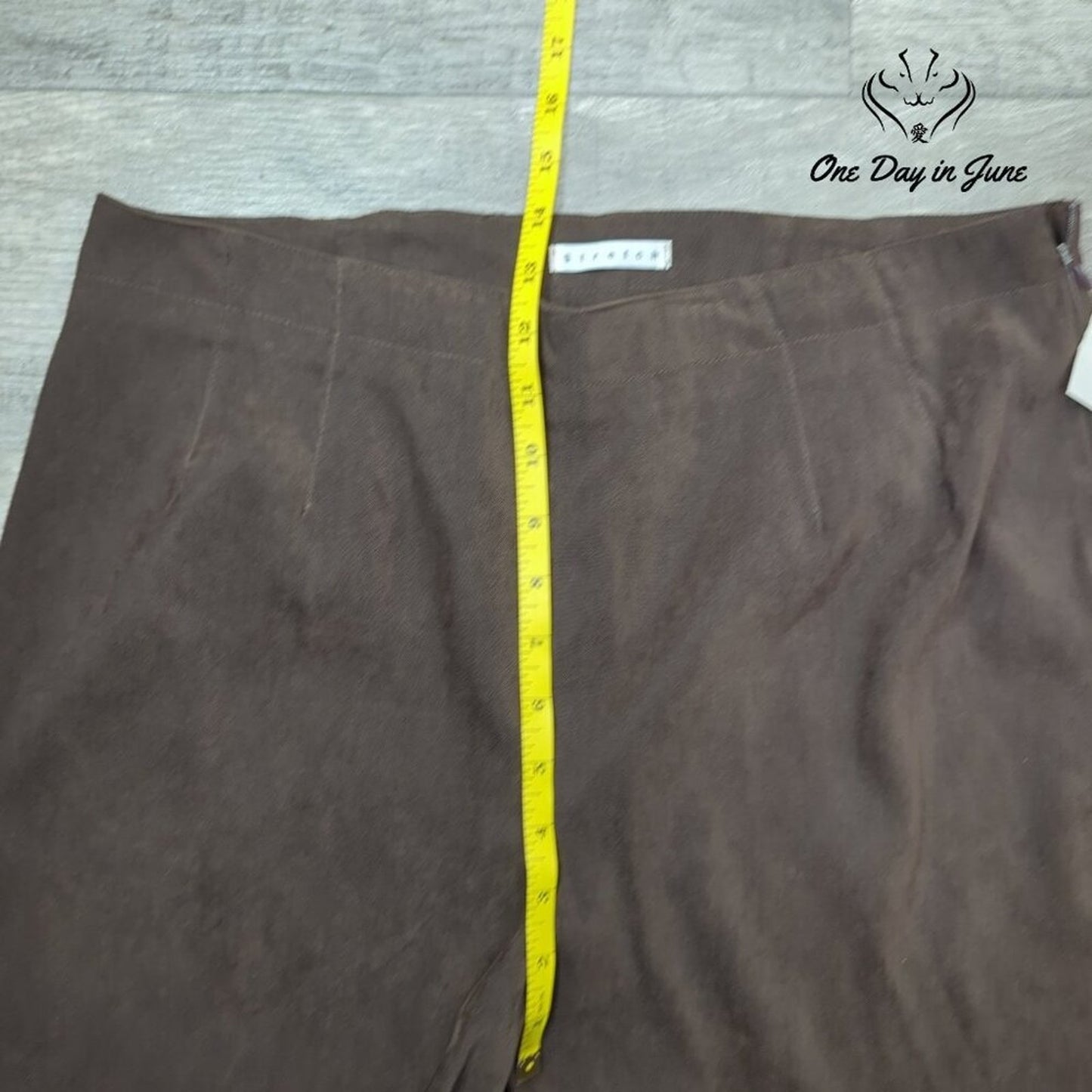 Cedar Canyon Straight Leg Hip Zipper Pants Size 14